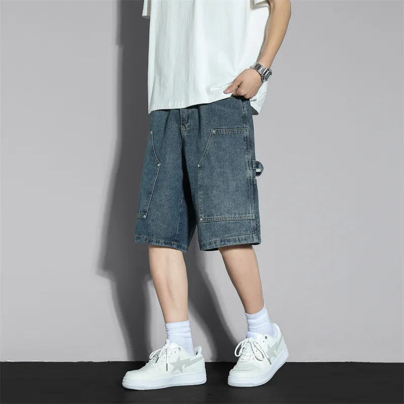 Struggle Vintage95 Denim Shorts Unisex-4
