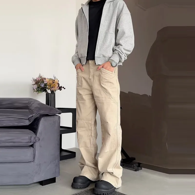Struggle Vintage95 Jeans Unisex Khaki-2