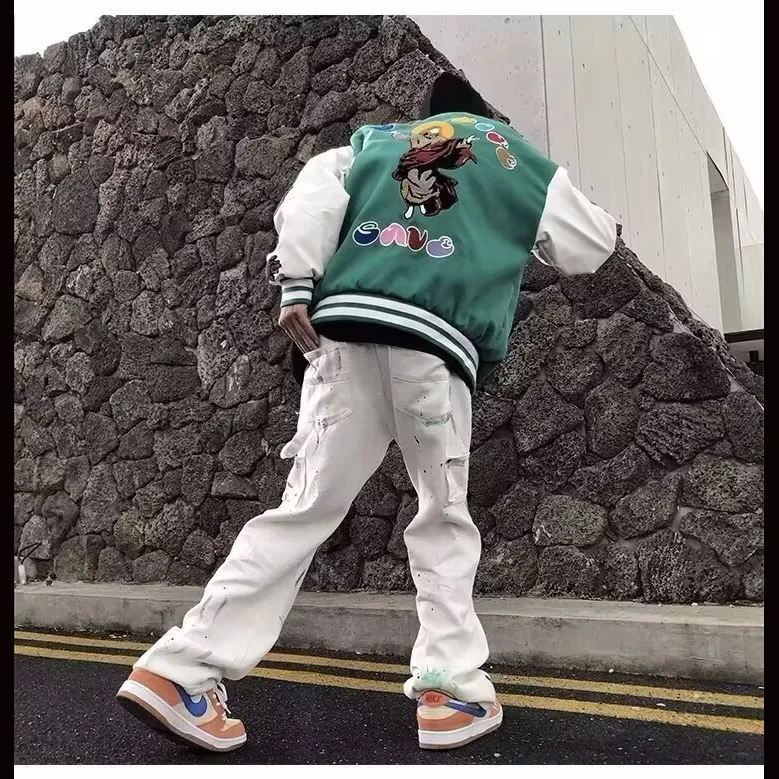 Struggle Vintage95 Jeans Unisex White-6