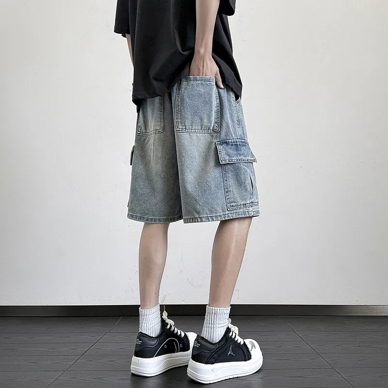 Struggle Vintage95 Denim Shorts Unisex-8