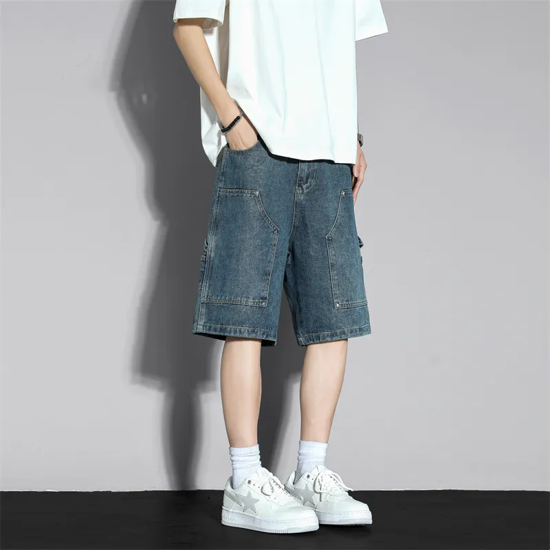 Struggle Vintage95 Denim Shorts Unisex-6