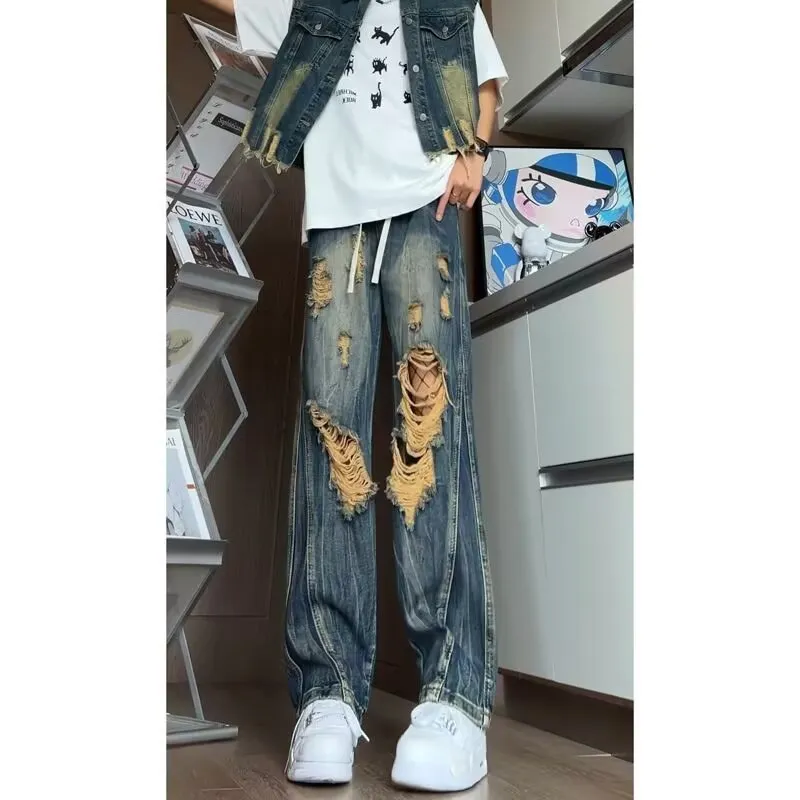 Struggle Vintage95 Jeans Unisex Light Blue-7