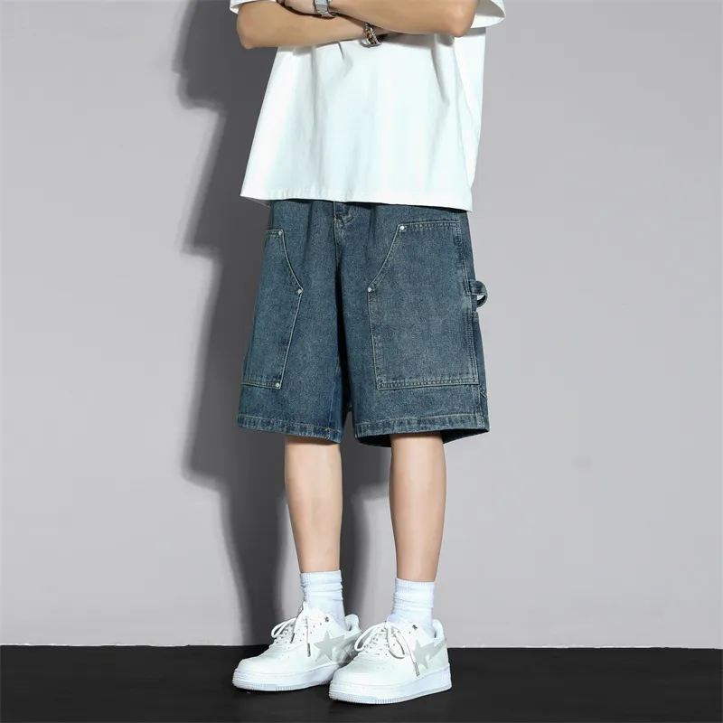 Struggle Vintage95 Denim Shorts Unisex-2