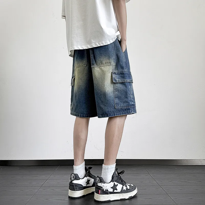 Struggle Vintage95 Denim Shorts Unisex-4