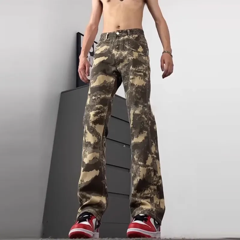 Struggle Vintage95 Jeans Unisex Desert Camouflage-4