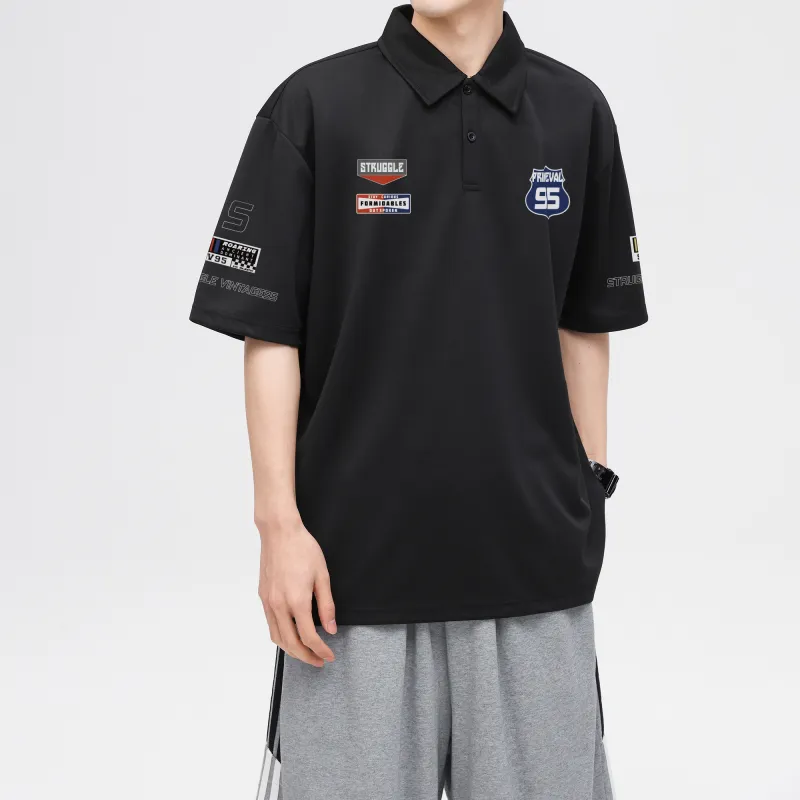 Struggle Vintage95 Polo Shirt Unisex-2