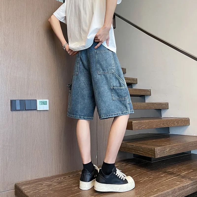 Struggle Vintage95 Denim Shorts Unisex-4