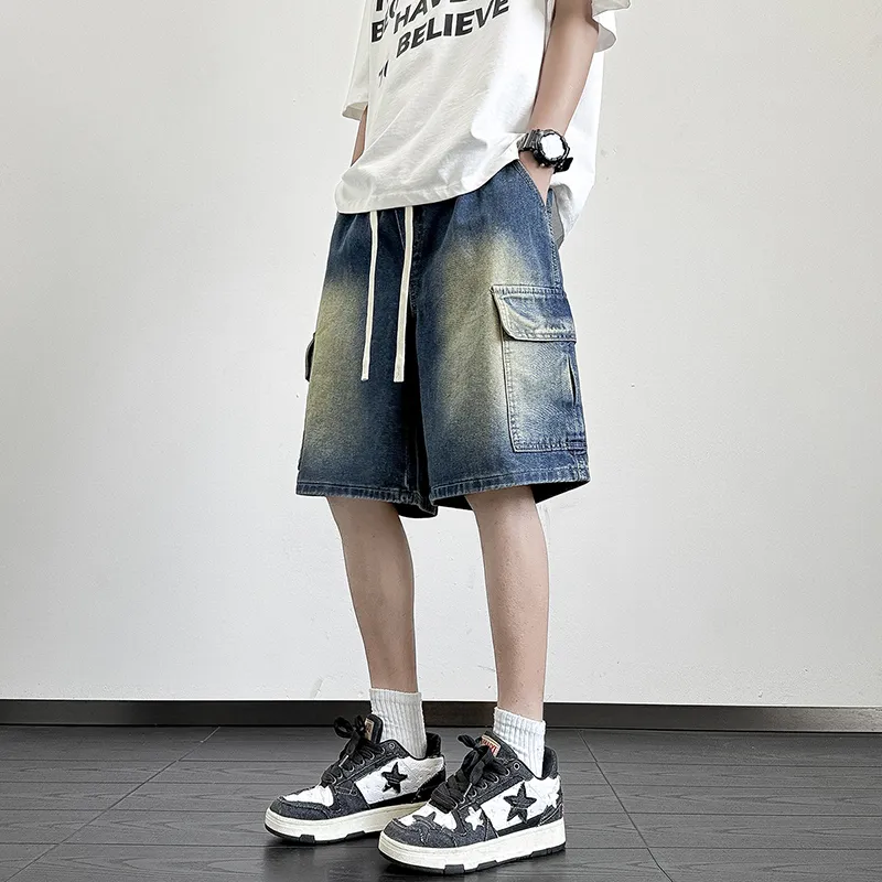 Struggle Vintage95 Denim Shorts Unisex-2