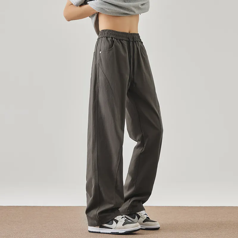 Struggle Vintage95 Casual Pants Unisex Gray-3