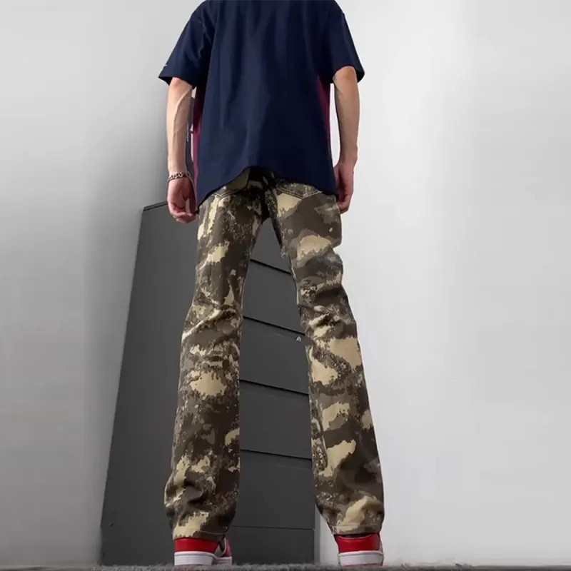 Struggle Vintage95 Jeans Unisex Desert Camouflage-3