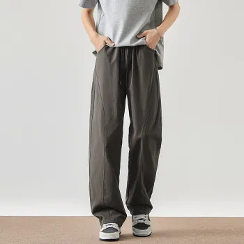 Struggle Vintage95 Casual Pants Unisex Gray