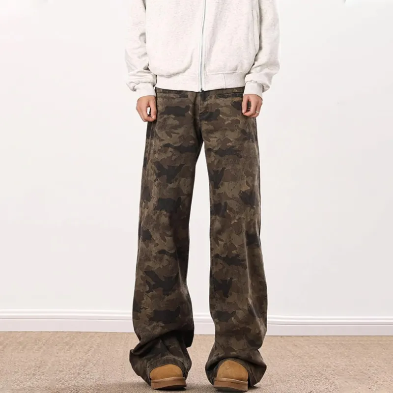Struggle Vintage95 Casual Pants Unisex Camouflage-1