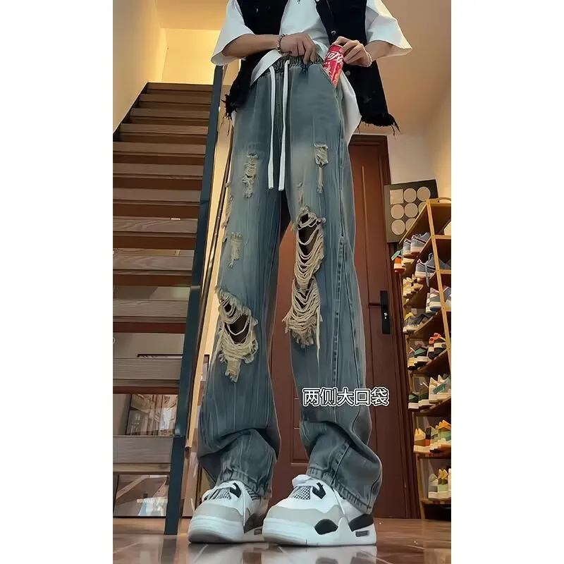 Struggle Vintage95 Jeans Unisex Light Blue-6