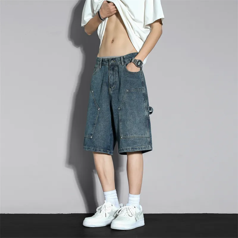Struggle Vintage95 Denim Shorts Unisex-3