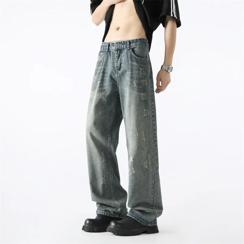 Struggle Vintage95 Jeans Unisex Blue-2