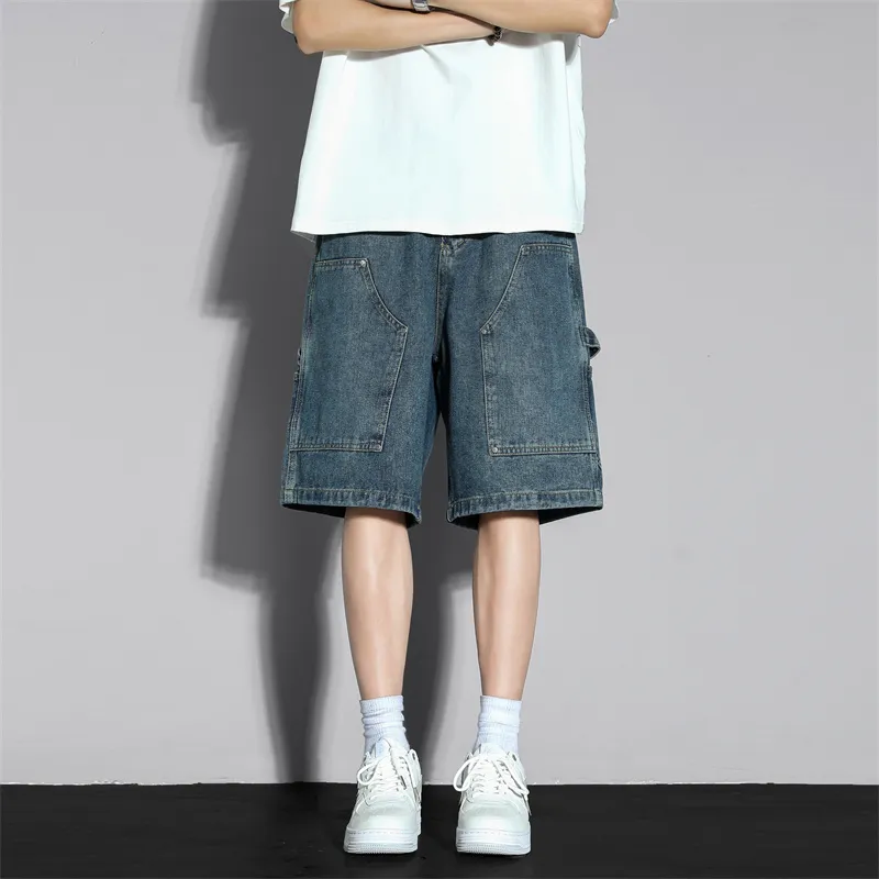 Struggle Vintage95 Denim Shorts Unisex-5