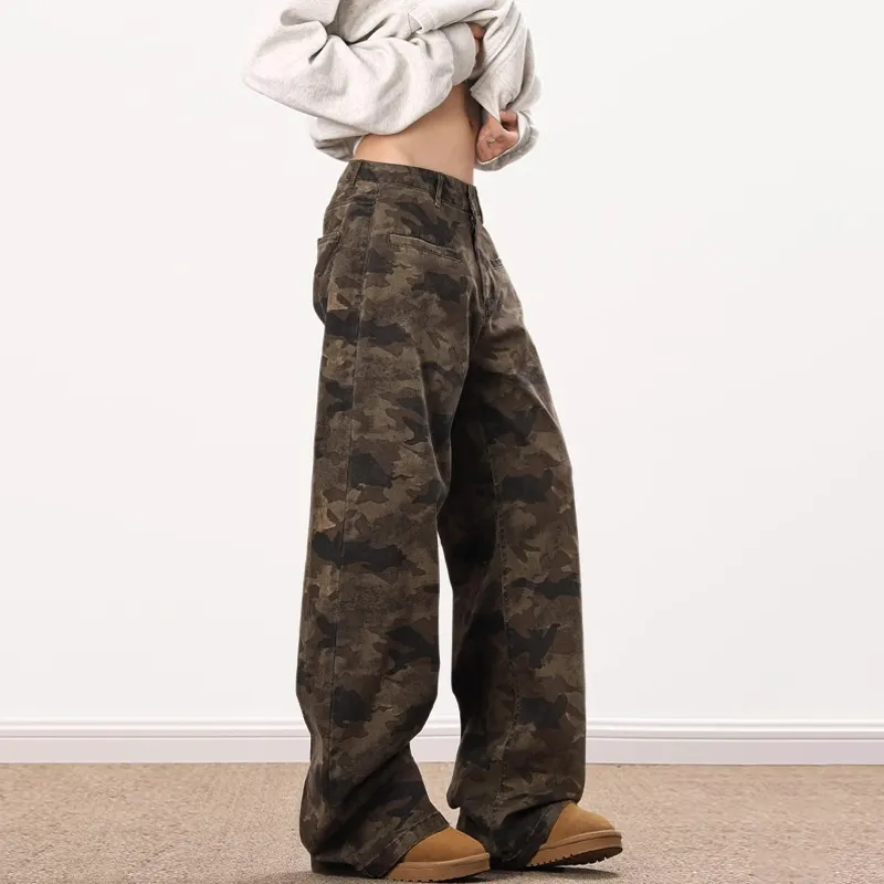 Struggle Vintage95 Casual Pants Unisex Camouflage-4