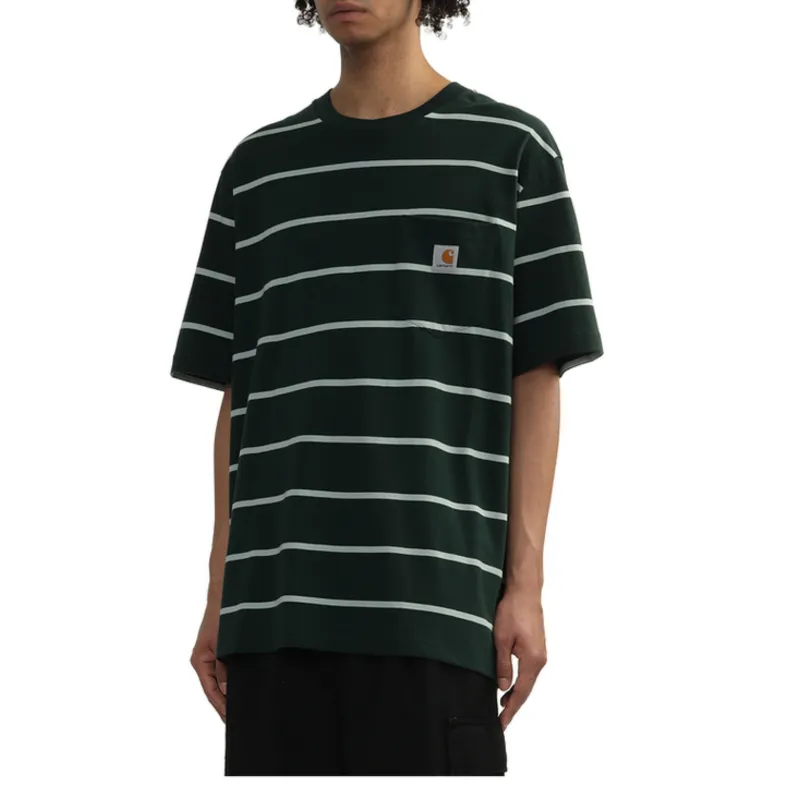 Carhartt WIP T Shirts Men Green-2