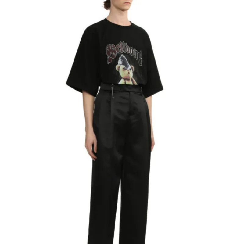 WE11DONE T Shirts Men Black-2
