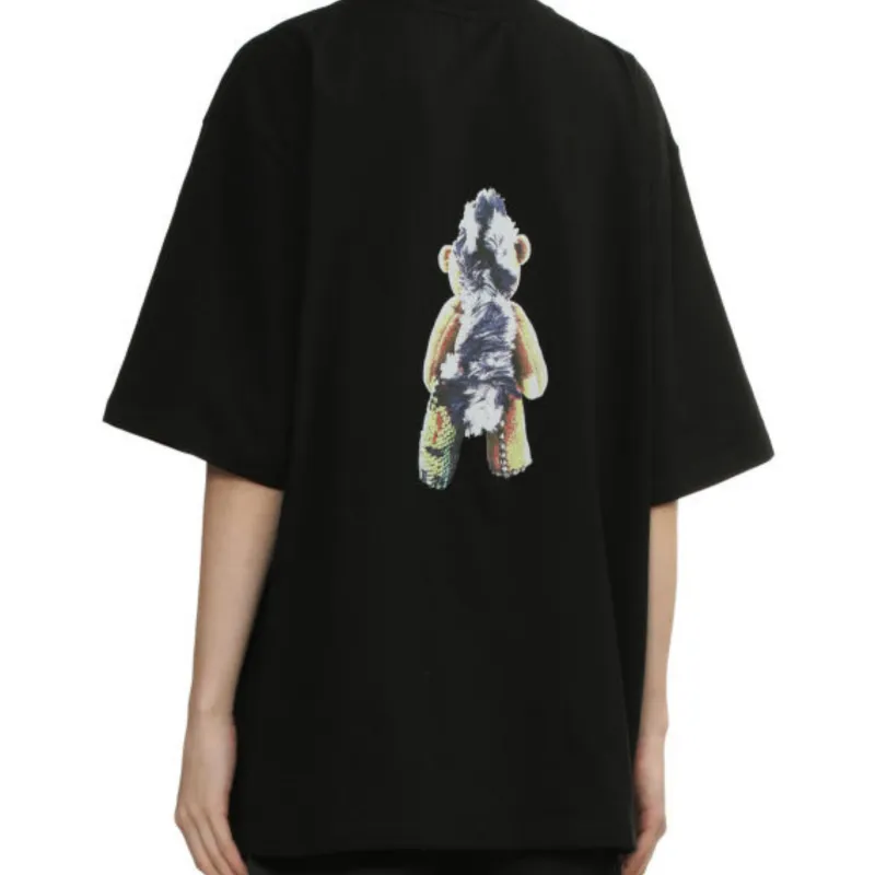 WE11DONE T Shirts Men Black-4