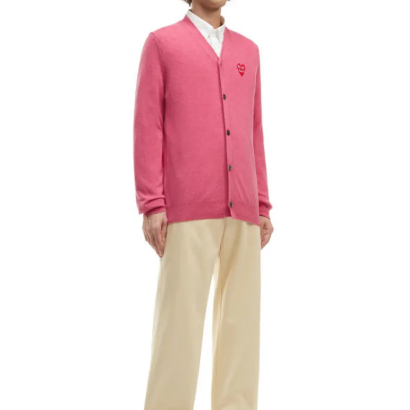 CDG Play Knitwear Unisex Pink-2