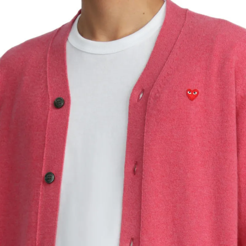 CDG Play Knitwear Unisex Pink-5