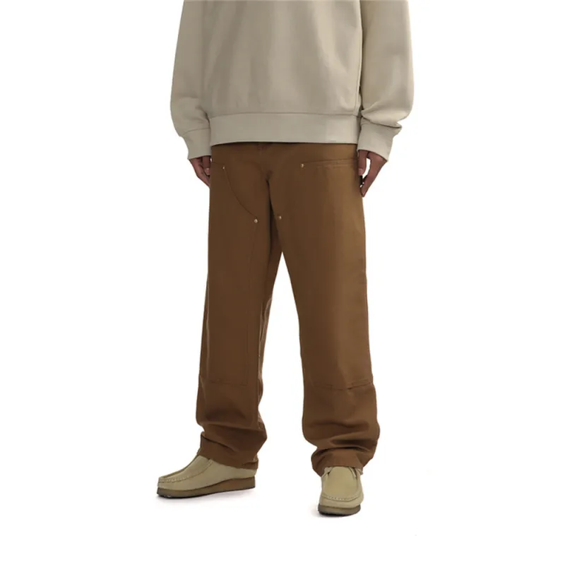 Carhartt WIP FW23 Casual Pants Men's Khaki-2