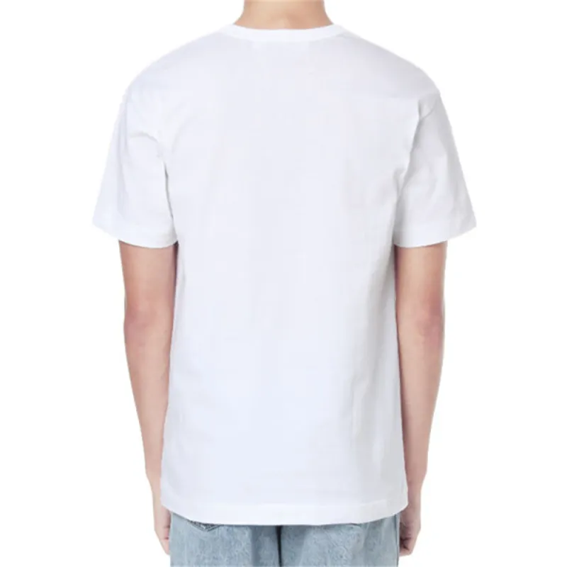 Comme Des Garcons Play Women's Blue Eyed Green Heart T shirt-4