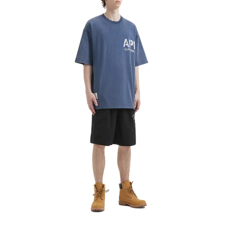 Alpha Industries T Shirt Unisex Blue-3