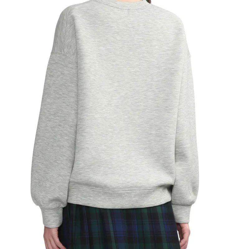 AMERICAN VINTAGE A.M Sweatshirt Women's Gray-4