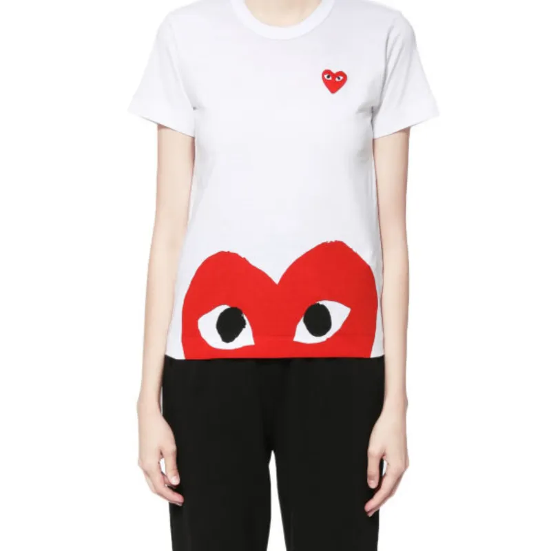 CDG Play Regular T Shirt Women's-1