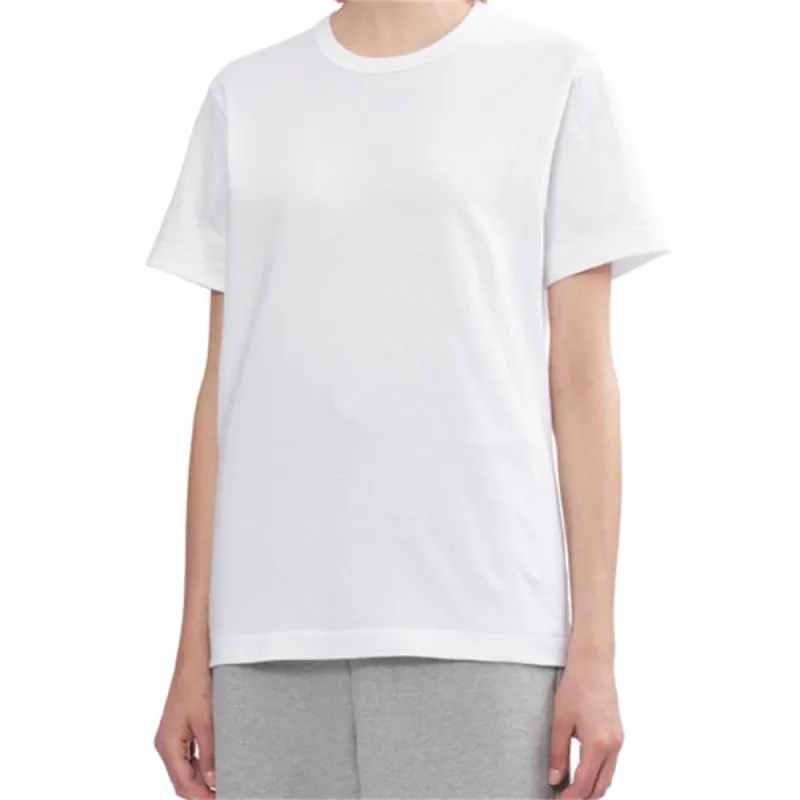CDG Play T Shirts Unisex White-4