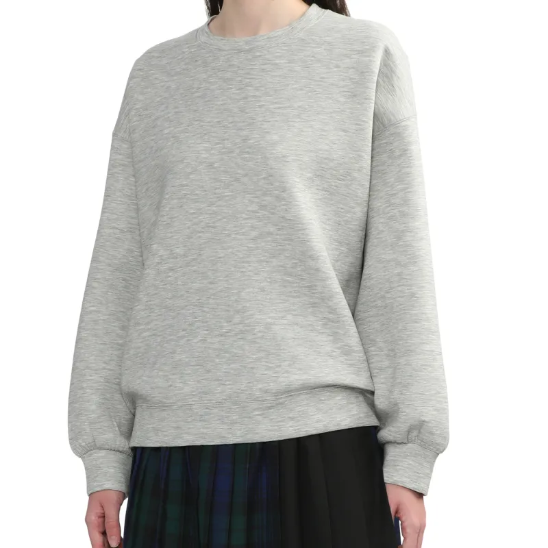 AMERICAN VINTAGE A.M Sweatshirt Women's Gray-3
