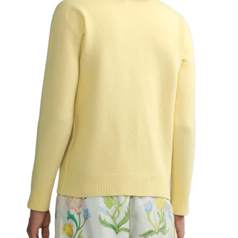 JIL SANDER Mock neck Wool Jumper-4