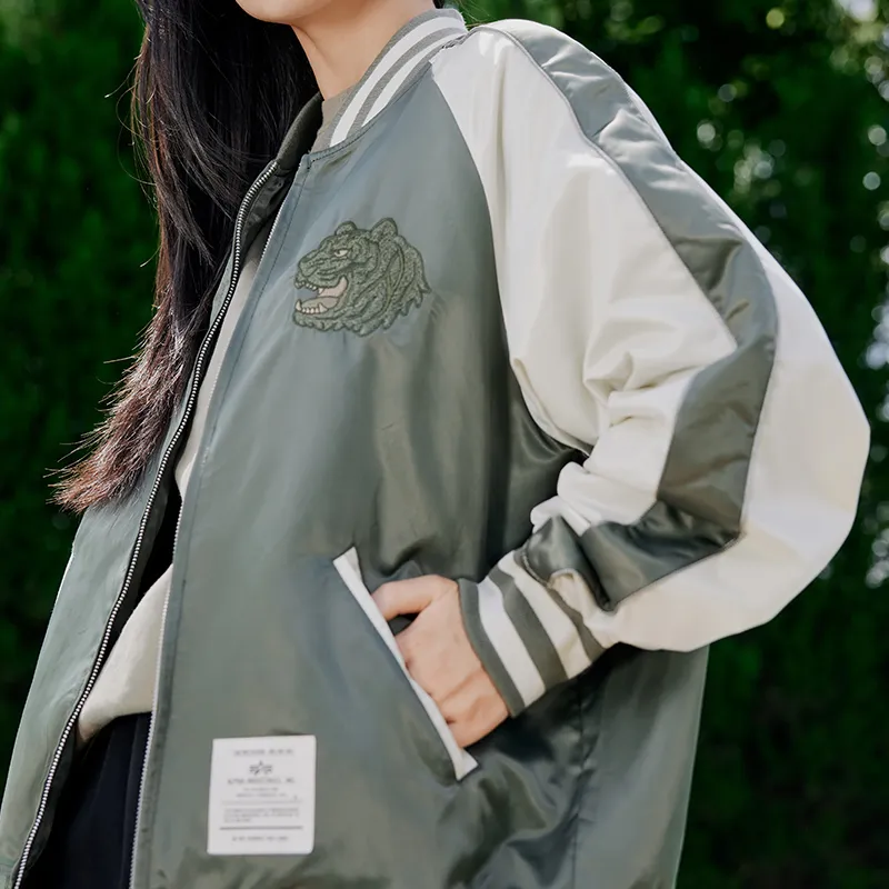 Alpha Industries SS24 Baseball Jacket Unisex-4