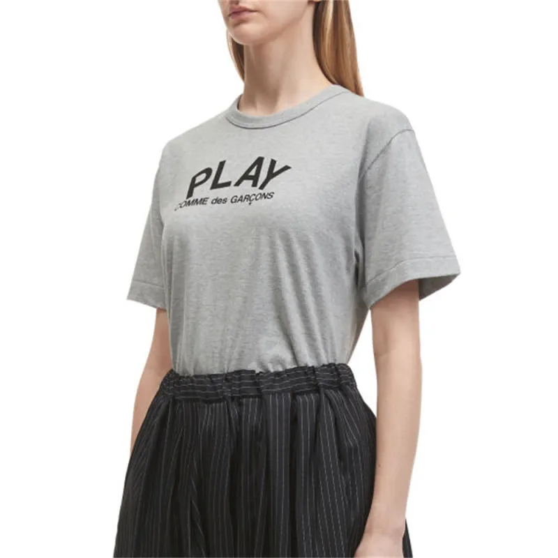 CDG Play Small Text T-Shirt-3