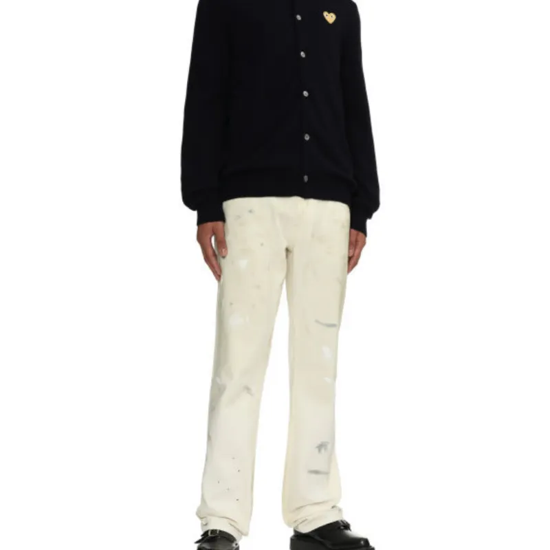 CDG Play Knitwear Unisex Marine Blue-2