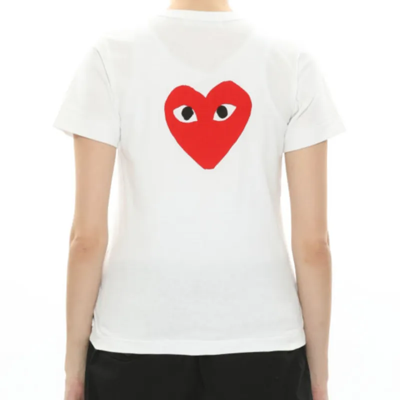 CDG Play Regular T Shirt Women's-3