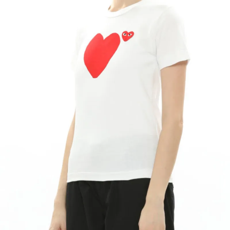 CDG Play Regular T Shirt Women's-2