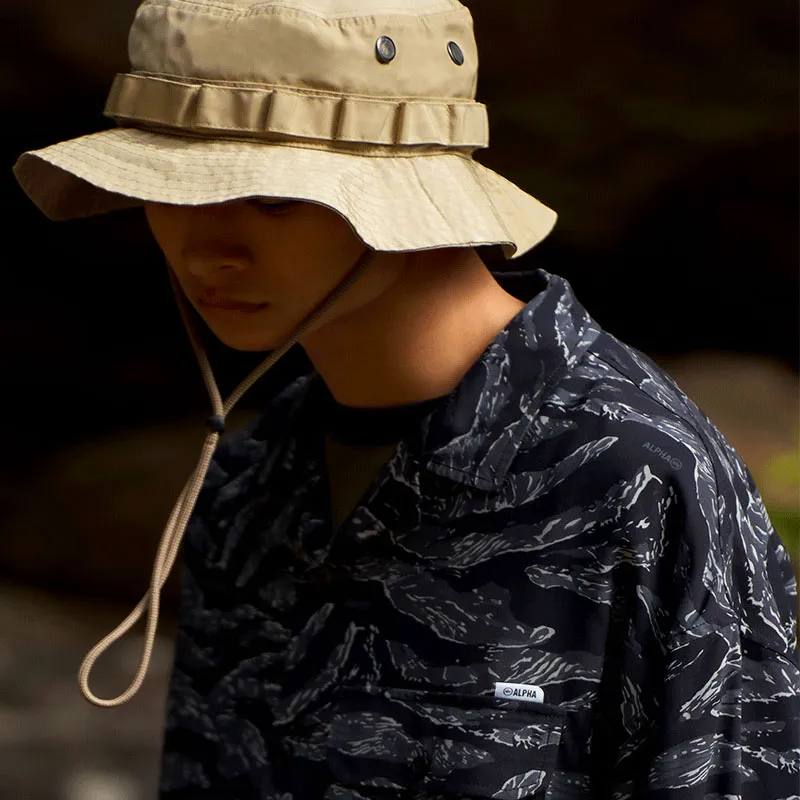 Alpha Industries SS24 Shirt Unisex MLX/Camouflage Gray-5