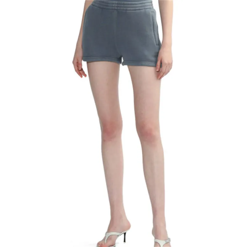 Alexander Wang Logo stamp Mini Shorts-3