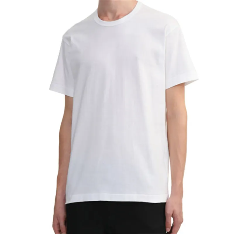 CDG Play T Shirts Unisex White-2