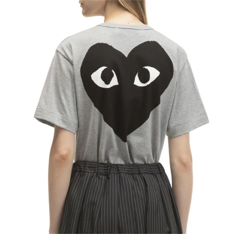 CDG Play Small Text T-Shirt-4