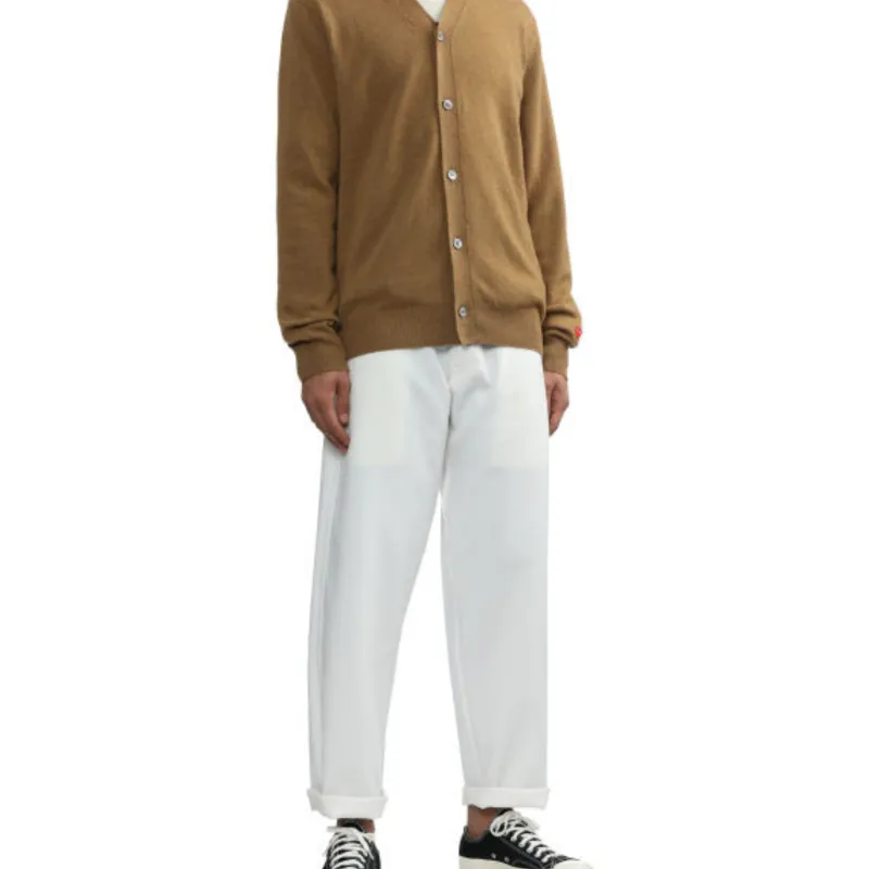 CDG Play Knitwear Unisex Coffee-2