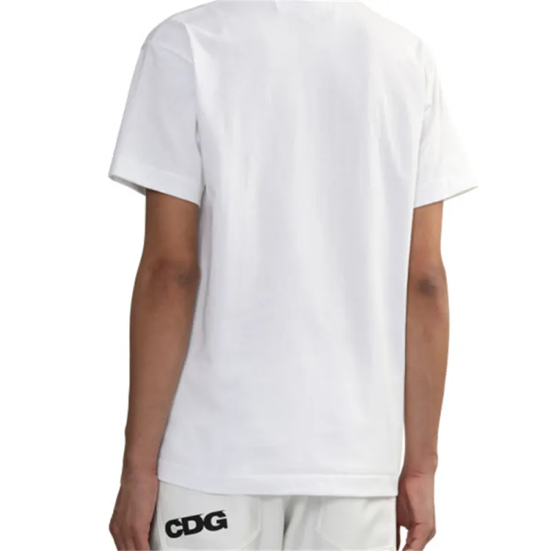 CDG Play SS25 T Shirt Unisex Red-3