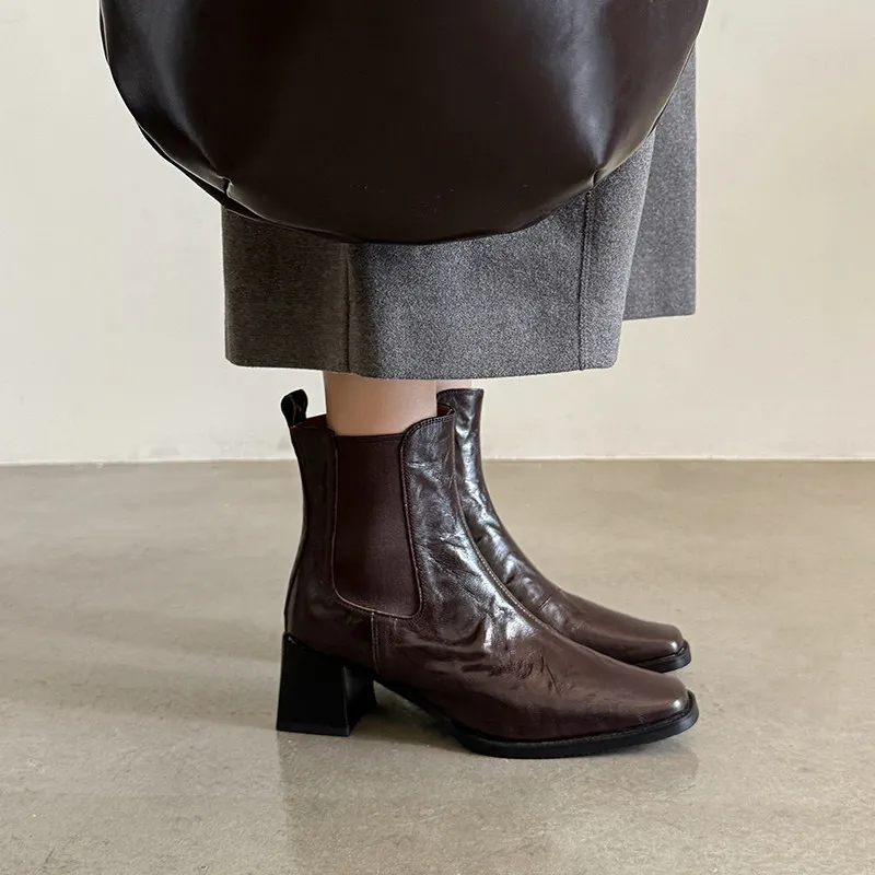 RAPHAEL SONA Short Chelsea Boots Women's-7