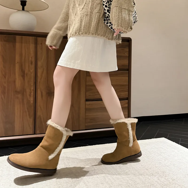 RAPHAEL SONA Ankle Boots 2CM Women's-6