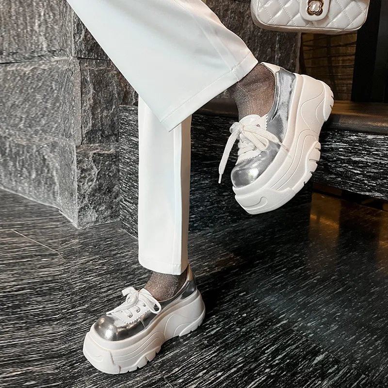 RAPHAEL SONA Casual Single Shoes 8CM Women's-8