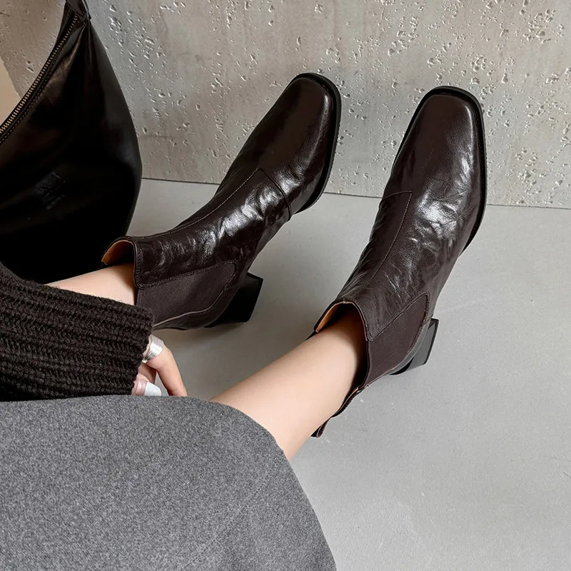 RAPHAEL SONA Short Chelsea Boots Women's-3