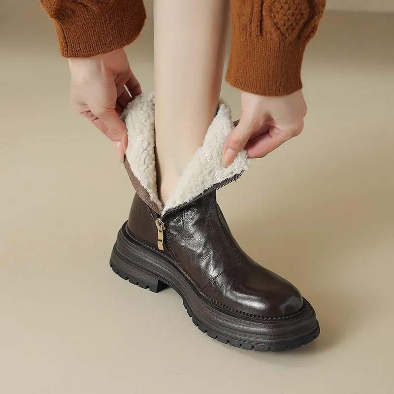 RAPHAEL SONA Ankle Boots 4.5CM Women's-11